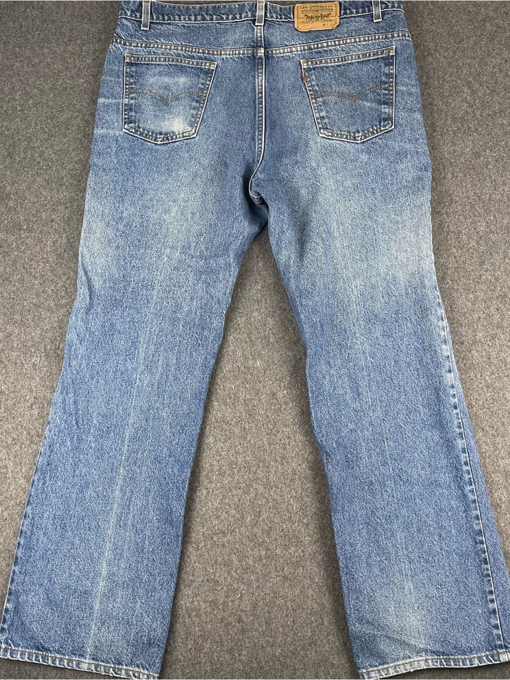 Levis Vintage 1990 517 Jeans Mens 42x32 (40x32) Orange Label Bootcut USA Made